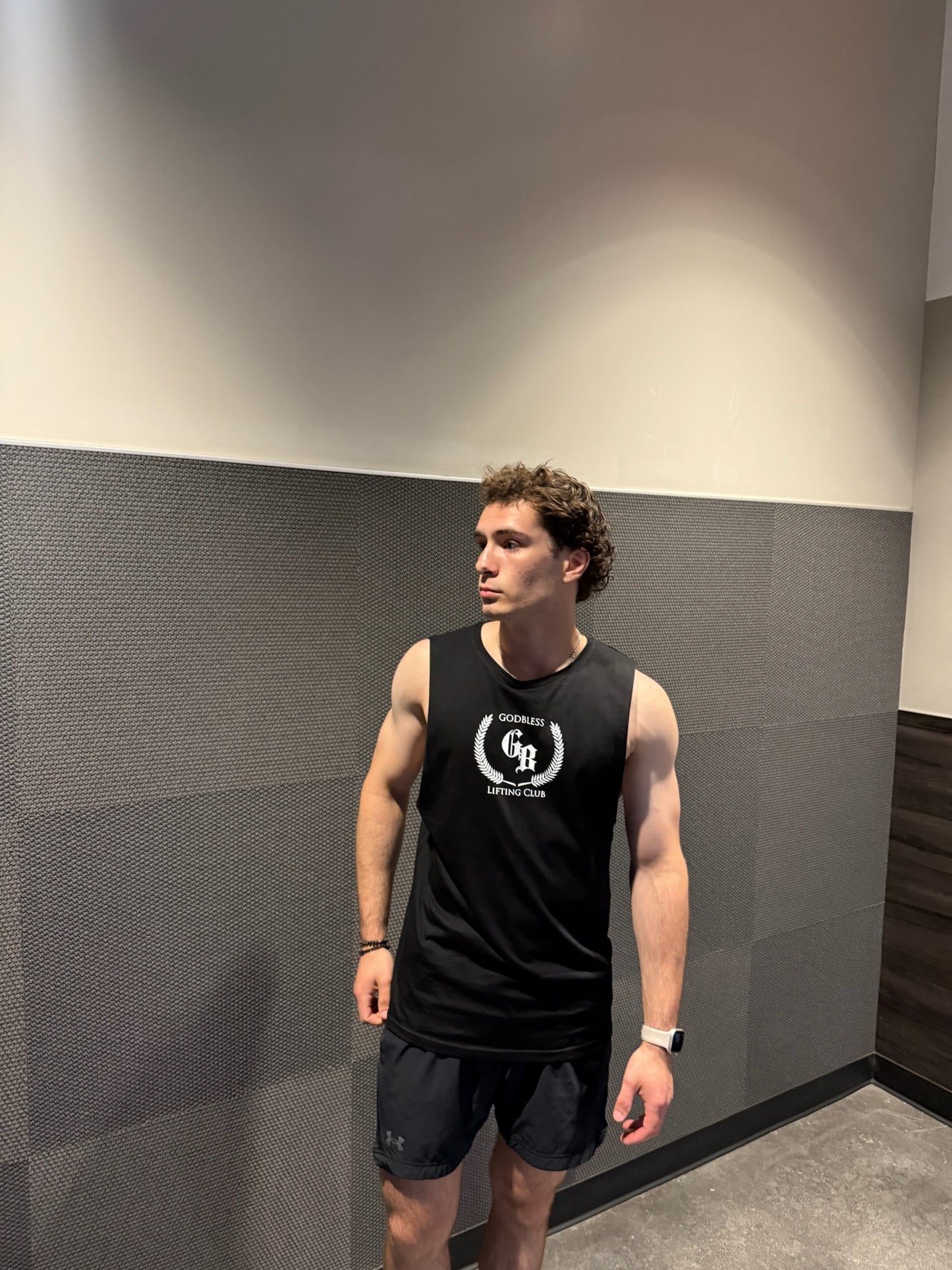Godbless Lifting Club Tank Top